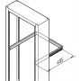Schroff Kabelabfangschiene 483L (20118460)