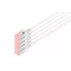 Kabel sieciowy Digitus CAT 6 U/FTP cienki patch cord RJ-45 Cat6 10m szary