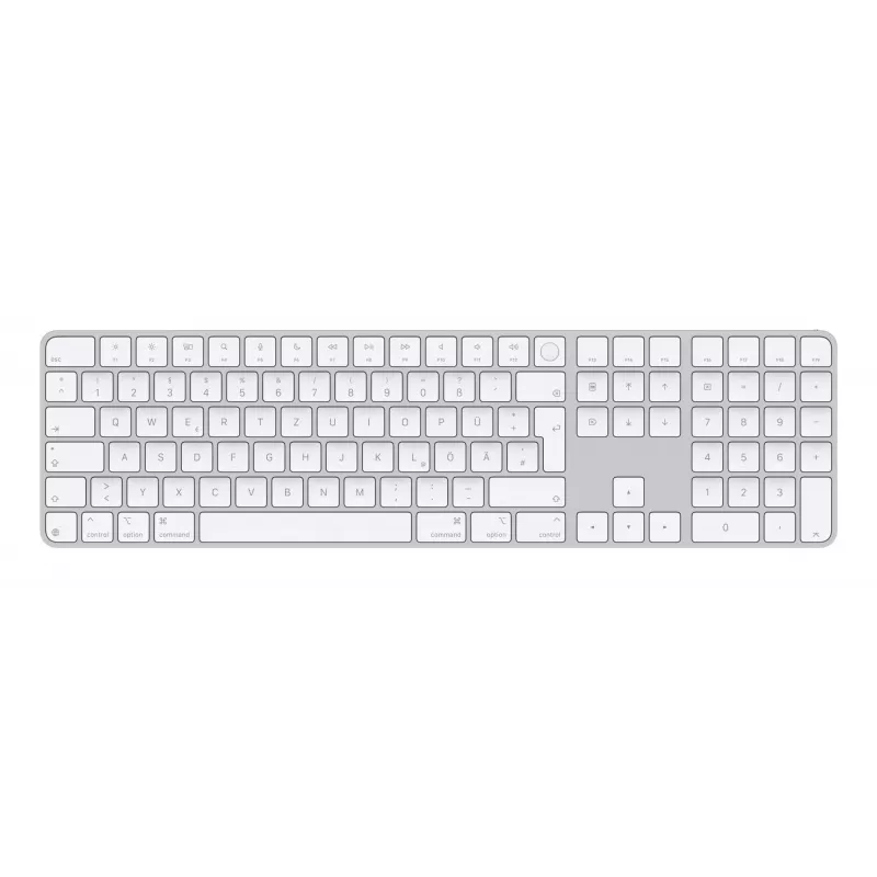 Klawiatura Apple Magic MXK73D/A uniwersalna USB + Bluetooth QWERTZ niemiecka biała