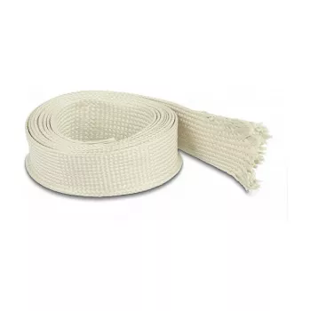 Osłona kabla DeLOCK 20895 Biała 2 m Szerokość 25 mm maks. średnica 3,3 cm