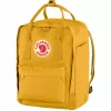 Plecak Fjällräven Kanken Laptop 13 cali — Miejski plecak casualowy, Żółty, 250×160×350 mm, Poliamid/PP/Winyl