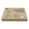 Stojące biurko Gembird TVS-DESK-01-BK czarne 20 kg 1110-1345 mm