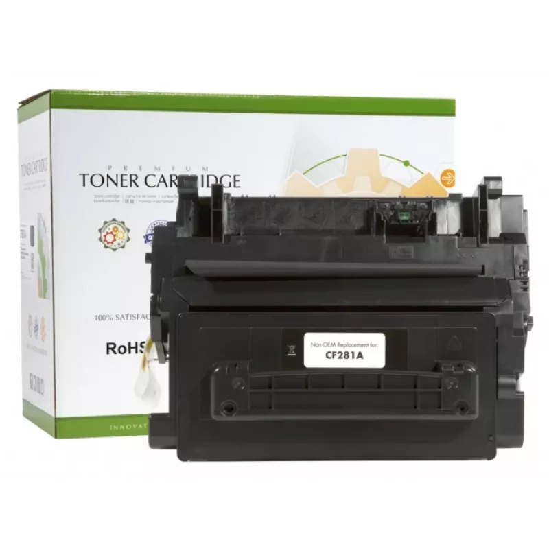 Kompatybilny toner Static-Control Hewlett-Packard 81A (CF281A) Czarny, 10500 str.