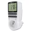 Elektroniczny timer QOLTEC PC0628 z wyświetlaczem LCD, odliczanie 24-godzinne