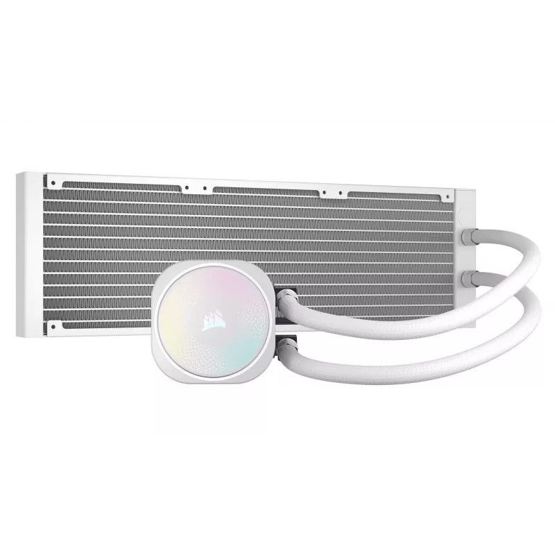 Wszechstronna chłodnica cieczy Corsair NAUTILUS 360 RS ARGB 1700 RPM Biała