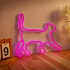 Dekoracyjne światło LED w stylu neonu MANTA SNL70PK Style Neon Lights CAT 2 różowe (model SNL70PK)