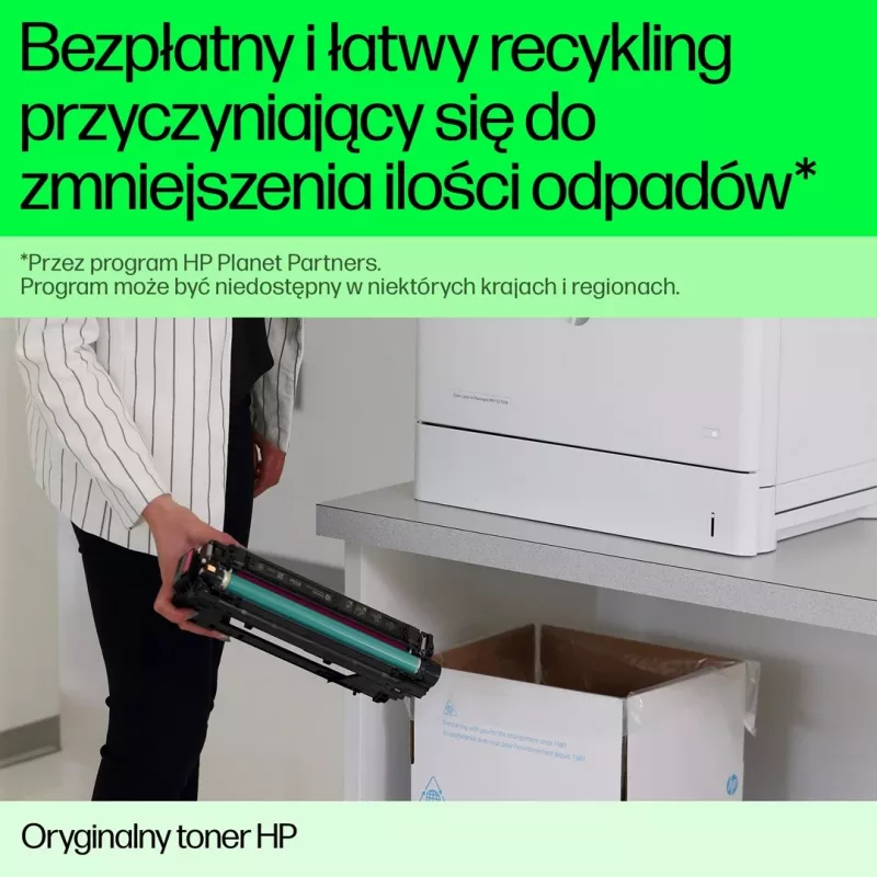 HP 217Z ultra wysoka wydajność cyjan oryginalny toner LaserJet