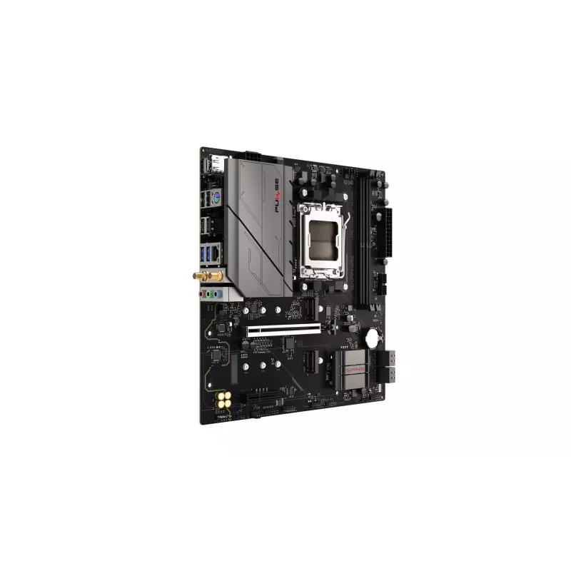 Płyta główna Sapphire PULSE A620AM (microATX) Socket AM5, AMD A620A, DDR5, 2x DIMM, 64 GB, 2x M.2, Gigabit LAN