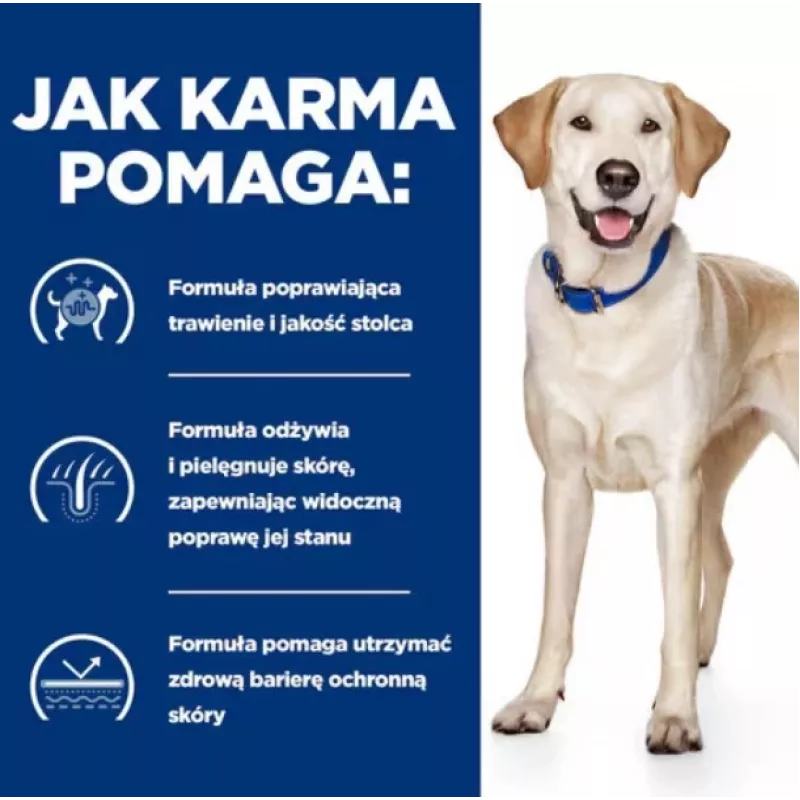 HILL'S PD D/D Food Sensitivities, kaczka i ryż - sucha karma dla psów - 4kg