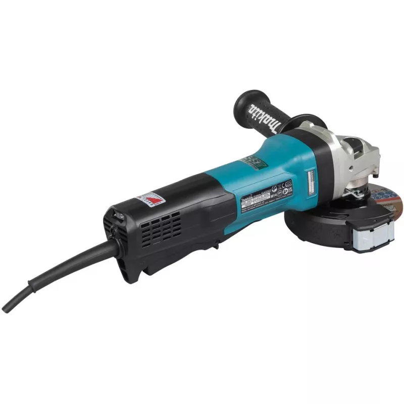 MAKITA GRINDER ANGLE.125mm GA5093X01 1900W PADDLE SWITCH, REG. RPM, BRAKE