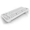 Klawiatura Sharkoon SGK25 75% QWERTZ USB przewodowa RGB LED biała
