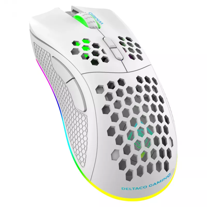 Mysz dla graczy Deltaco GAM-120-W RF Bezprzewodowa USB Type-C