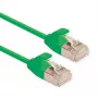 ROLINE U/FTP DataCenter kabel krosowy Cat.6A (klasa EA), LSOH, cienki, zielony, 2 m (21.15.3335)
