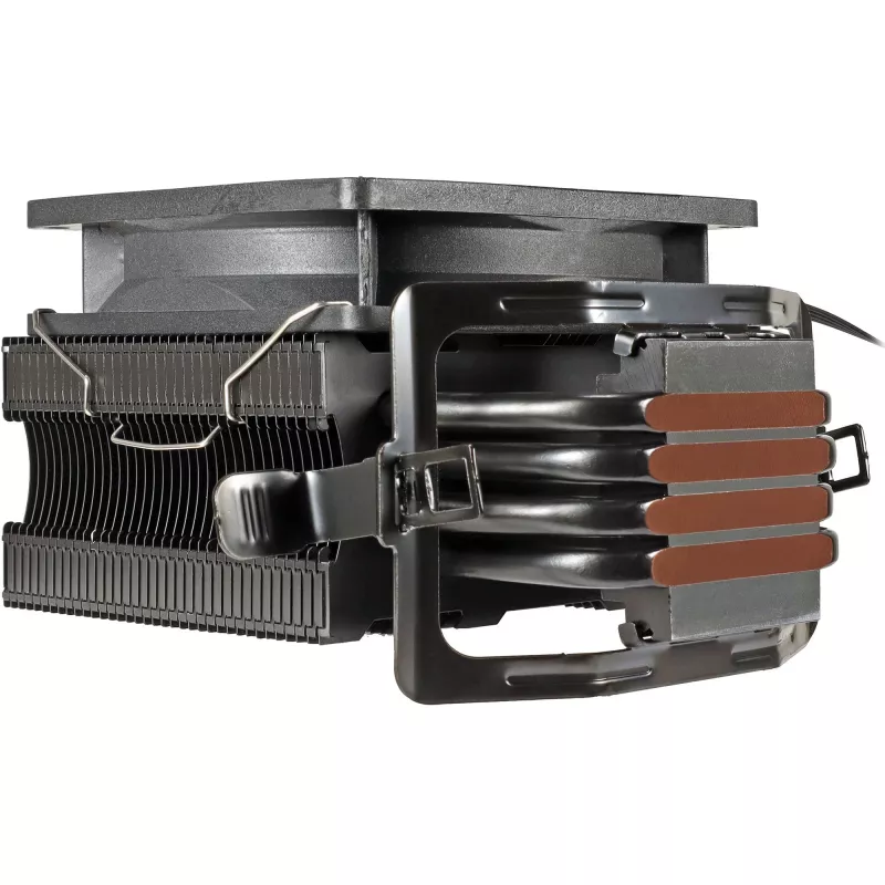 Chłodzenie powietrzne INTER-TECH 4P90 Bulk, wentylator hydrauliczny 92 mm, TDP 125 W, kompatybilne z AM5/AM4/AM3 i LGA 1700/1200/115x/775