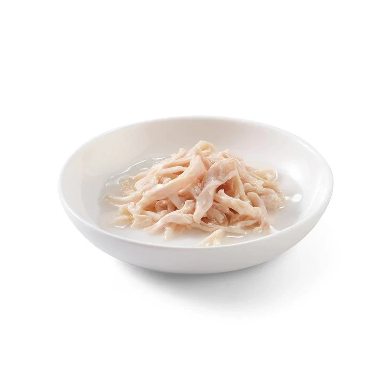 SCHESIR Filety z kurczaka w bulionie - mokra karma dla kota - 6x50g
