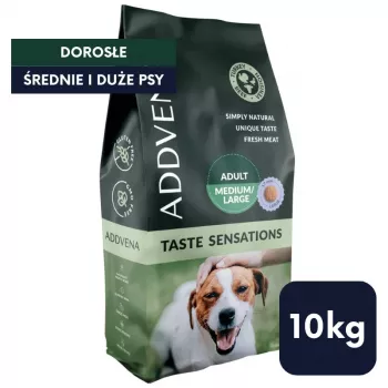 ADDVENA Taste Sensations Adult Medium/Large Turkey - sucha karma dla psa - 10kg