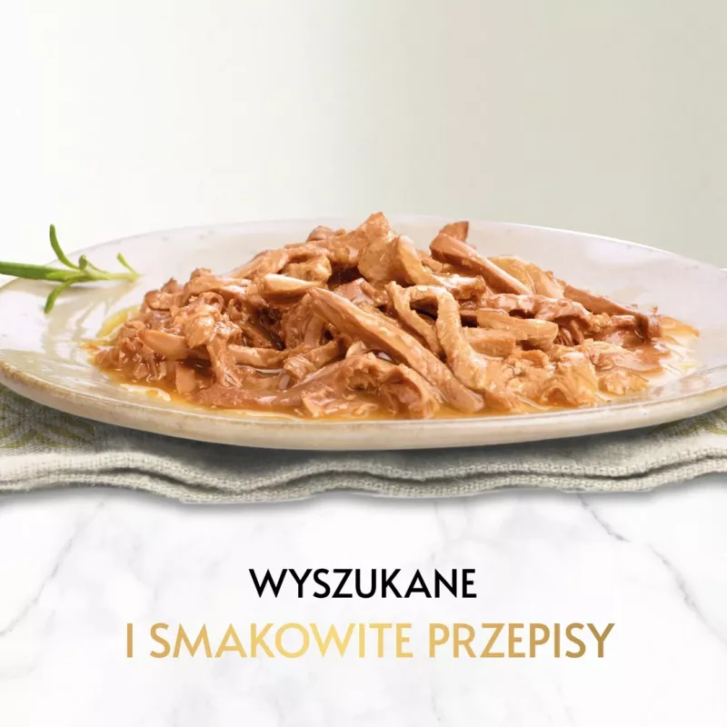 PURINA Gourmet Gold Succulent Delights Beef - mokra karma dla kotów - 85g