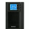 Qoltec 53042 zasilacz awaryjny (UPS) Online (podwójna konwersja) 1 kVA 800 W 2 gniazda wyjściowe AC