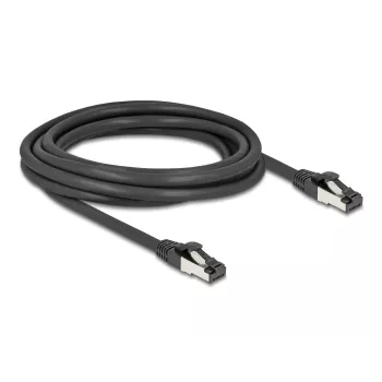 Kabel sieciowy DeLOCK 80573 RJ-45 Cat8.1 3 m Czarny