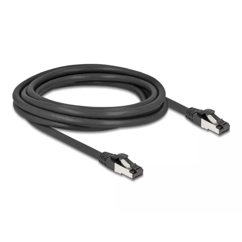 Kabel sieciowy DeLOCK 80573 RJ-45 Cat8.1 3 m Czarny