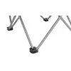 Krzesło turystyczne Outwell 470474 — składane krzesło 4-nożne, maksymalne obciążenie 150 kg, czarno-szare