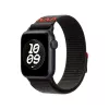 Pasek Apple Nike Sport Loop Czarny Nylon, Poliester z recyklingu, Spandex