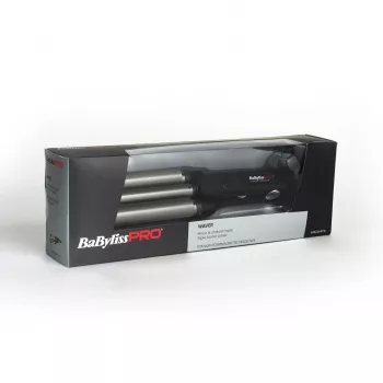 Lokówka BaByliss PRO TRIPPLE WAVER — 125 W, czarna, przewód 2,7 m