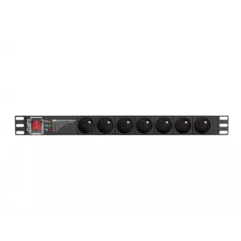 Jednostka dystrybucji zasilania PDU Lanberg PDU-PRO-07E-0200-BK