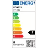 Montis Lampka biurkowa wielofunkcyjna LED MT042 lampa stołowa 5.7 W F Biały