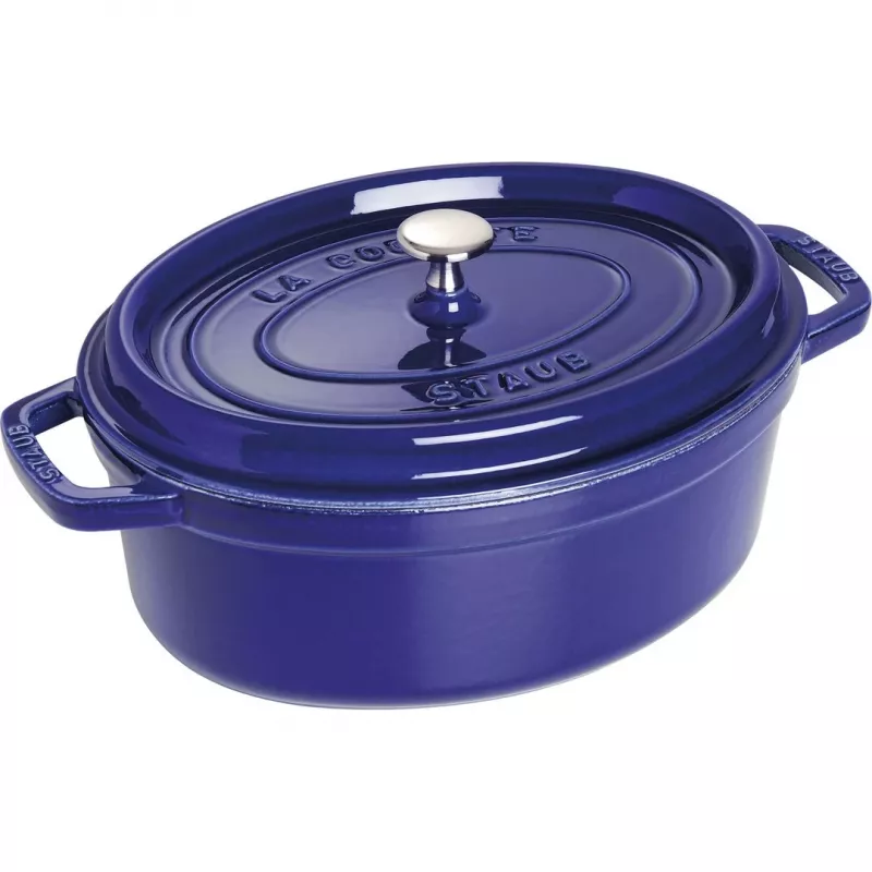 Żeliwny garnek kokotka Staub 4,25 l, 29 cm, niebieski