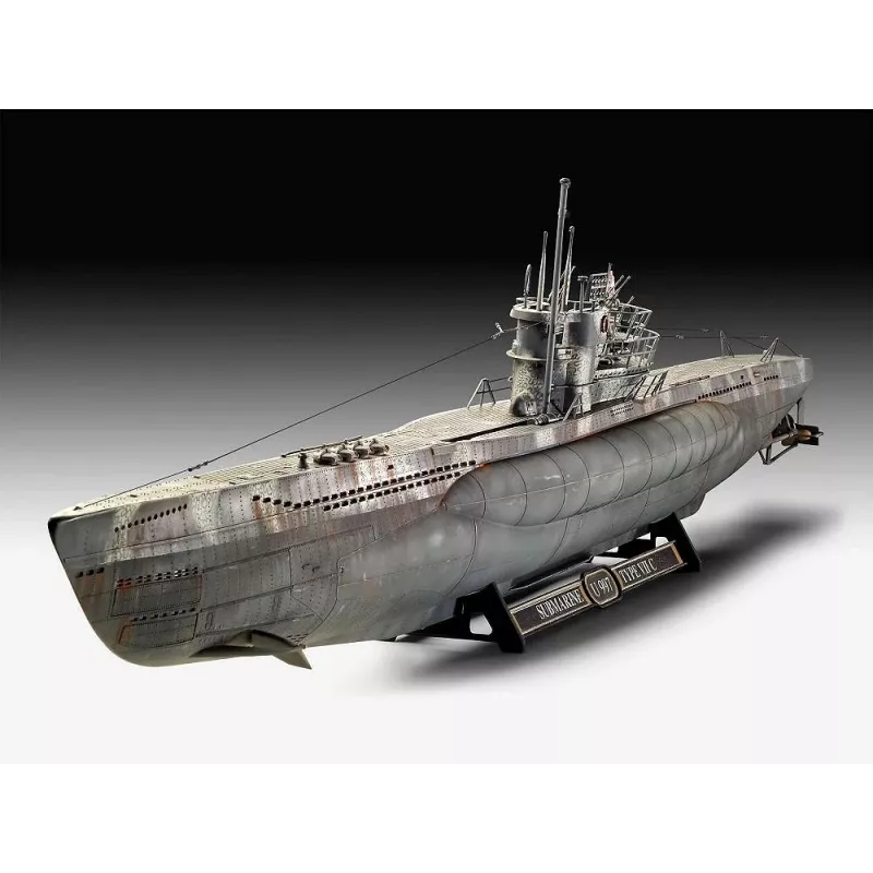 Plastikowy model do sklejania REVELL niemiecki okręt podwodny Typ VII C/41 skala 1/72