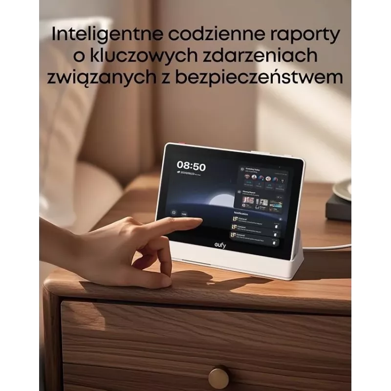 Domowy asystent bezpieczeństwa Anker Eufy T87A03W1 inteligentne urządzenie Czarny/Biały