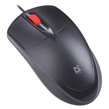 MYSZ DEFENDER ICON MB-057 OPTYCZNA 1000dpi 3PRZ CZARNA CICHY KLIK