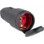 as - Schwabe 60415 Uziemione złącze 230 V czarne IP44 (60415)