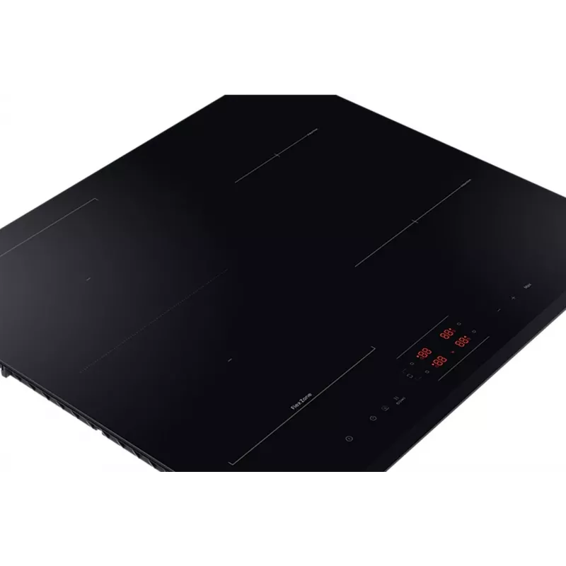 Płyta do zabudowy Samsung NZ64B5045GK/U2, indukcyjna, 4 strefy gotowania, Flex Zone, SmartThings Cooking, automatyczna łączność, 60 cm, czarna