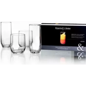 Szklanka do long drinków ritzenhoff & breker RAM 0,315 L, można myć w zmywarce, wysokość 100 mm