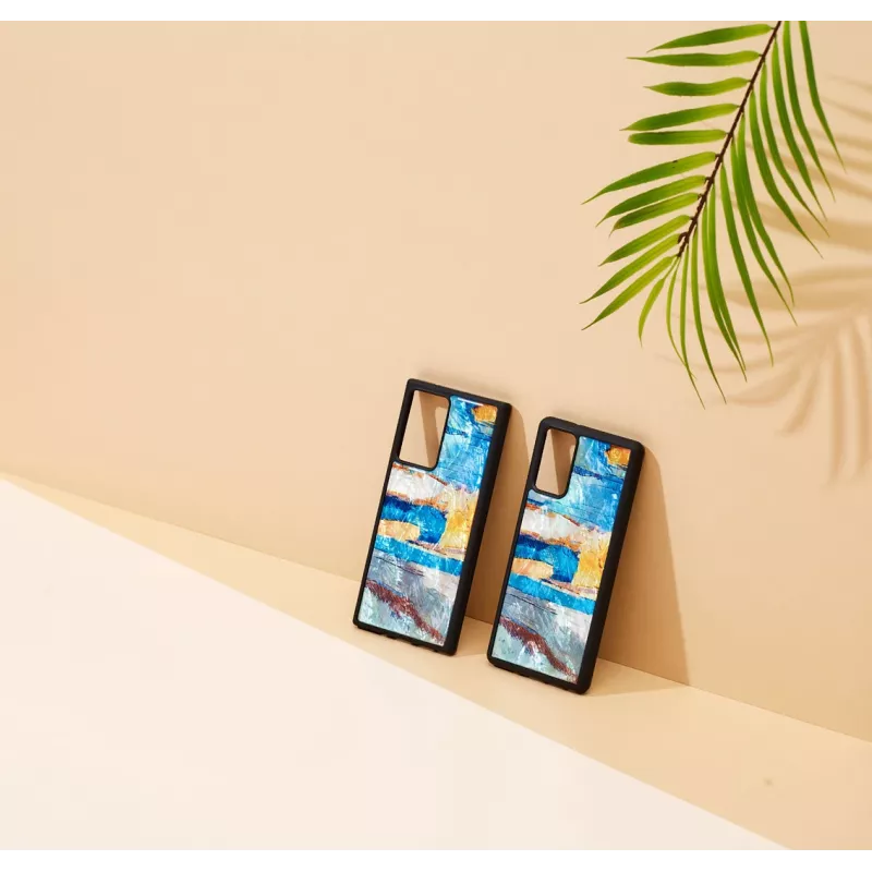 Etui ochronne iKins do Samsung Galaxy Note 20, błękitne, cienki fit