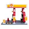 Model stacji benzynowej Jamara CaDA Shell 402858 ze szczegółowym projektem