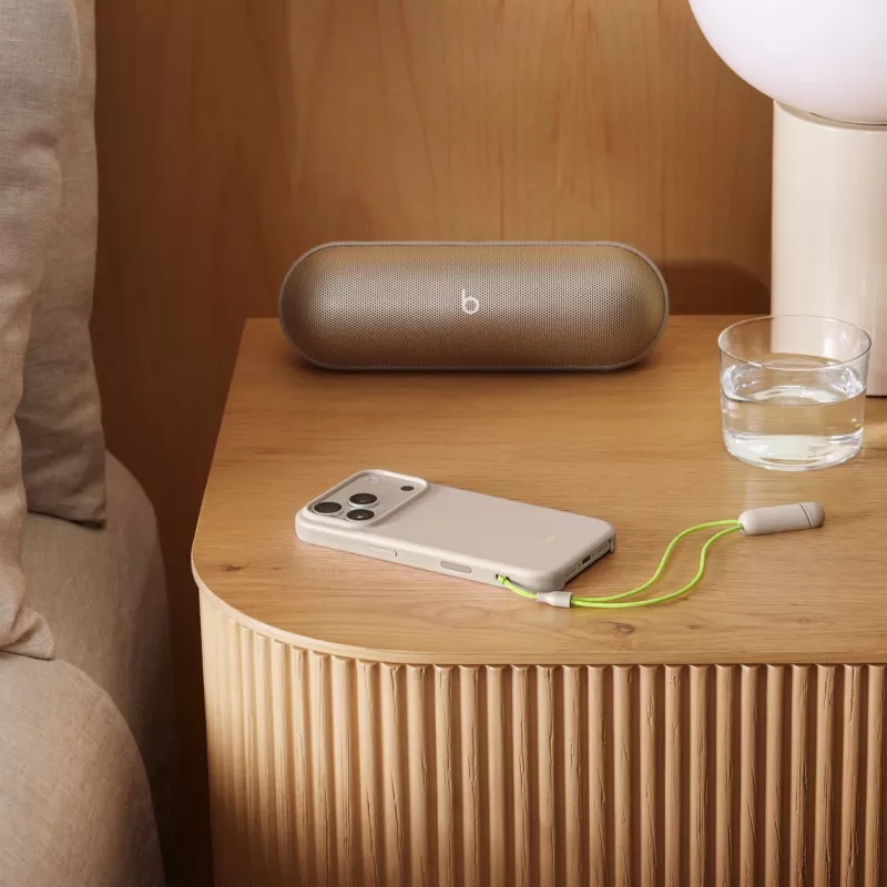 Etui z podstawką Beats Apple iPhone 17 Pro MagSafe Camera Control Lime Stone