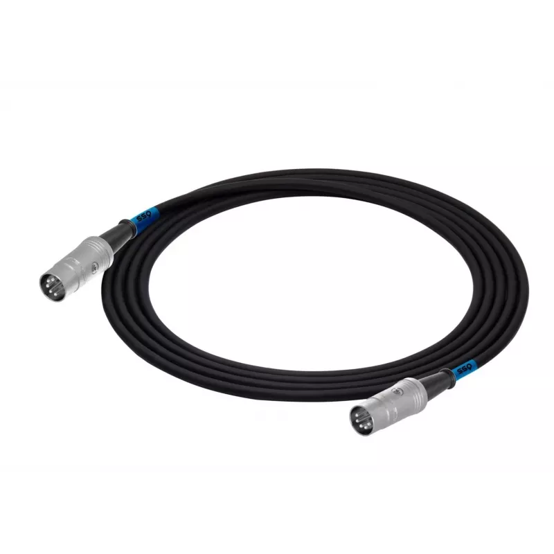 Kabel SSQ MIDI2 SS-1418 MIDI (5-pin) - MIDI (5-pin) 2 m Czarny