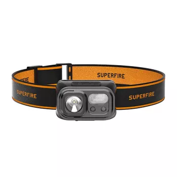 Czołówka Superfire HL23-S — strumień świetlny 350 lm, akumulator 2000 mAh