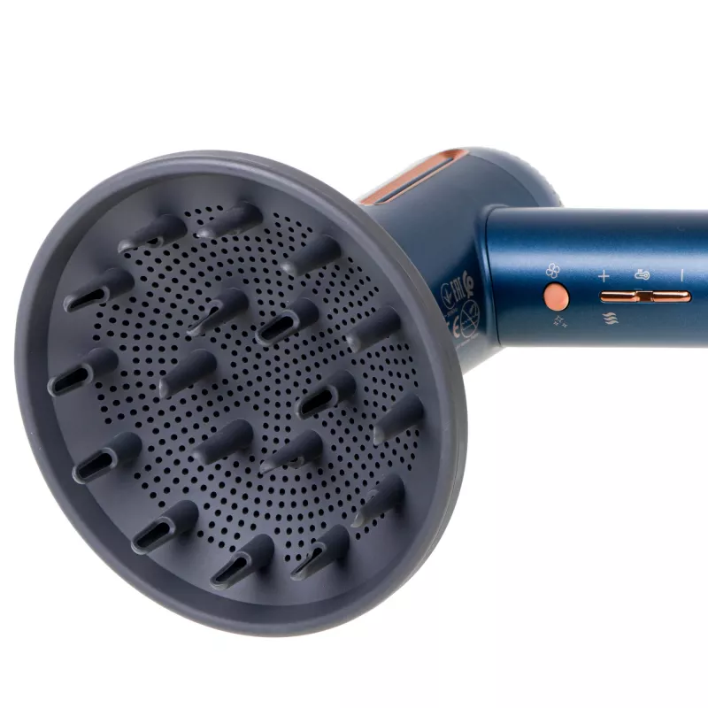 Suszarka do włosów Adler | AD 2271 SUPERSPEED | 1500 W | Liczba ustawień temperatury 6 | Funkcja jonizacji | Dysza dyfuzorowa | Niebieska