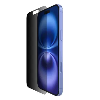 Folia ochronna prywatyzująca Belkin OVA168HQ do iPhone 16 Plus, antybakteryjna, odporna na uderzenia