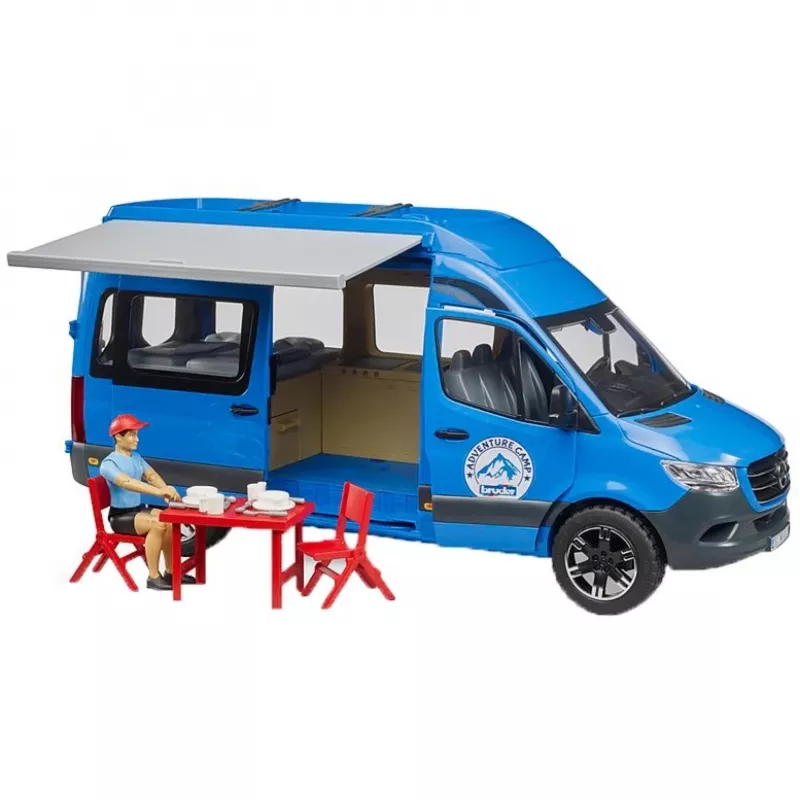 BRUDER Camper MB Sprinter 02684 z kierowcą – model pojazdu w skali