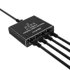 Ethernet mini switch QOLTEC 52293 1x4 RJ45, 1-wejście 4-wyjścia niezarządzalny rozdzielacz sieciowy
