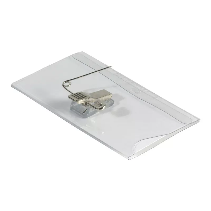 Trwała plakietka z PVC z zapięciem Combi Clip Durable 8101-19