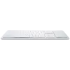 Bezprzewodowa klawiatura CLEVETURA CLVX 1 Touch-On-Keys AI — układ ANSI US Mac, przełączniki nożycowe, obudowa aluminiowa, interaktywne RGB