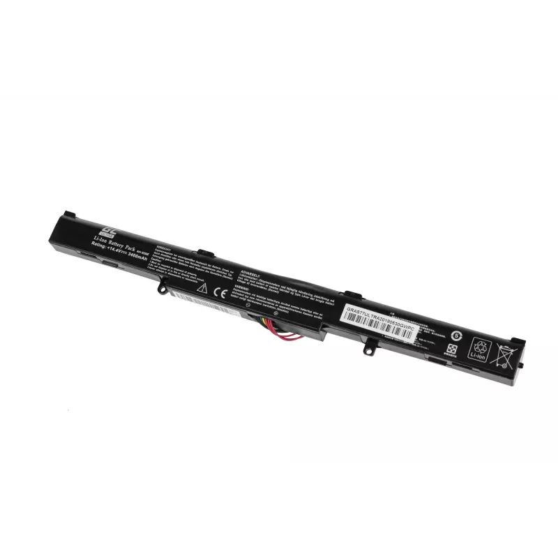 Bateria zielony Cell AS77ULTRA do ASUS A450 A550 F550 K550 R510 X450 X550
