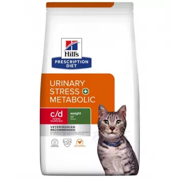HILL'S PD Feline Urinary Stress + Metabolic c/d - Sucha karma dla kota - 1,5 kg