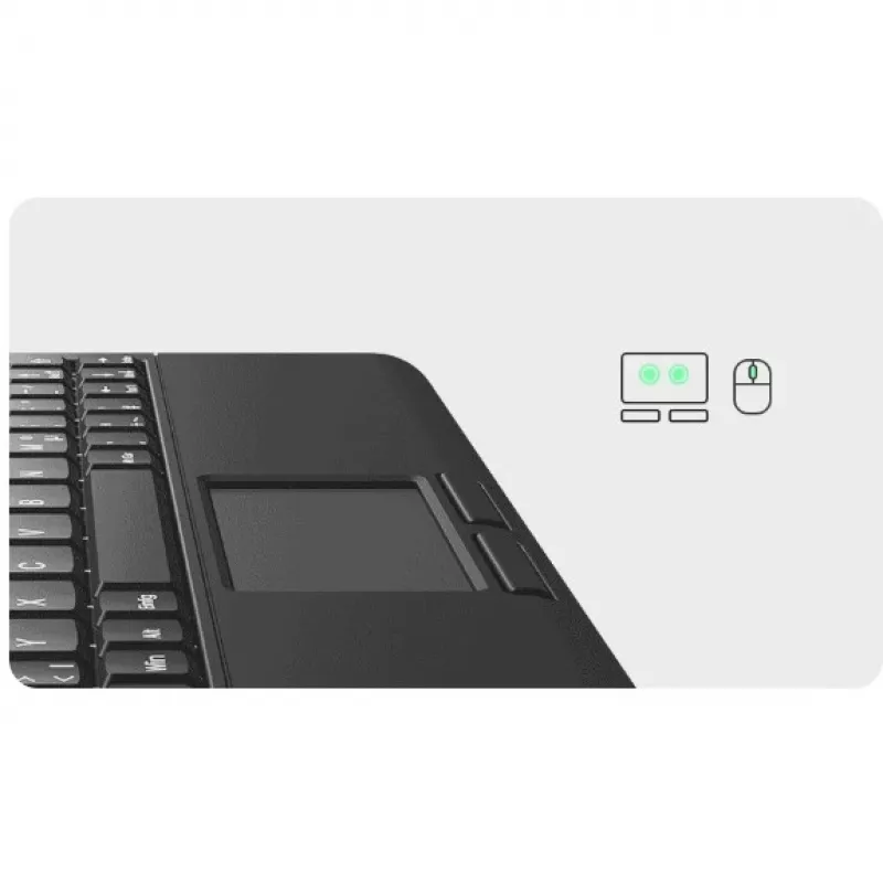 KeySonic KSK-3210ELU (DE) klawiatura Dom USB QWERTZ niemiecki Czarny